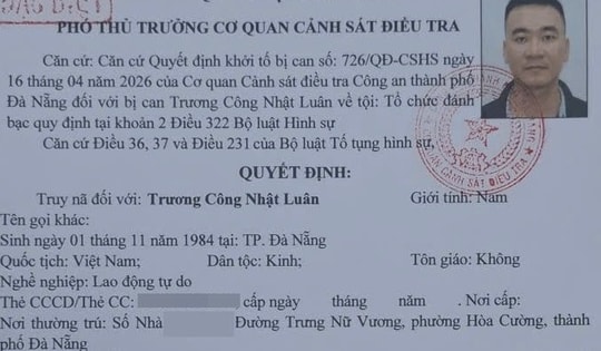 Truy nã đặc biệt đối tượng cầm đầu đường dây cá độ bóng đá liên tỉnh với số tiền hơn 350 tỷ đồng