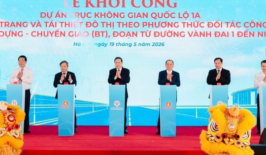 Khởi công dự án mở rộng Quốc lộ 1A qua Hà Nội với tổng vốn gần 162.000 tỷ đồng