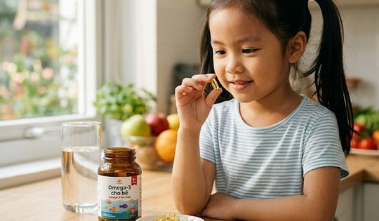 3 điều cha mẹ cần lưu ý khi bổ sung omega-3 cho trẻ