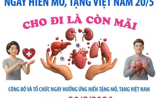 Ngày Hiến mô, tạng Việt Nam 20/5: Cho đi là còn mãi