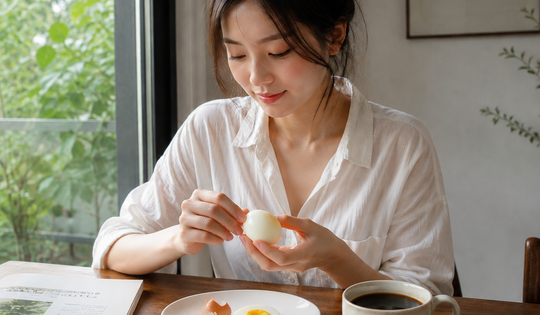 Bữa sáng với trứng luộc và cà phê có giúp giảm cân?