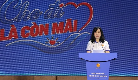 Bộ trưởng Đào Hồng Lan: “Cho đi là còn mãi” - hồi sinh những cuộc đời