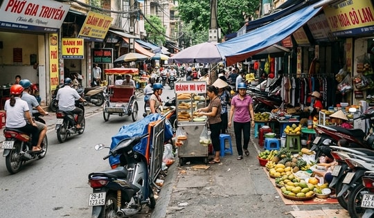 Hà Nội: Đề xuất tăng gấp đôi mức xử phạt hành vi lấn chiếm vỉa hè, lòng đường