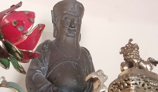 Giải mã bí ẩn pho tượng cổ ở vùng đất Chúa Tiên Nguyễn Hoàng lập dinh