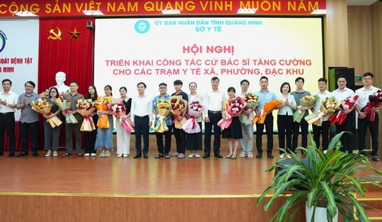 Quảng Ninh cử 113 bác sĩ tăng cường cho 39 trạm y tế xã, phường, đặc khu