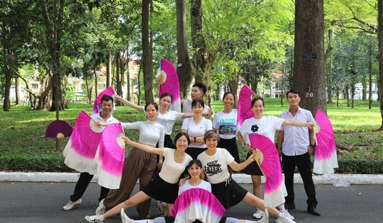 Các đội chơi tăng tốc tập luyện trước Ngày Dinh dưỡng cộng đồng Việt Nam lần 6