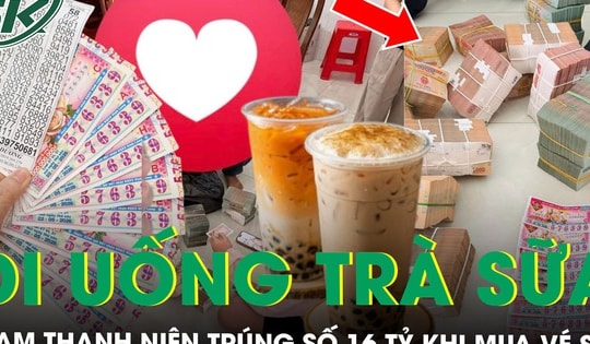 Trong túi còn 80.000 đồng, nam thanh niên mua hết vé số ủng hộ cụ già và trúng 16 tỷ