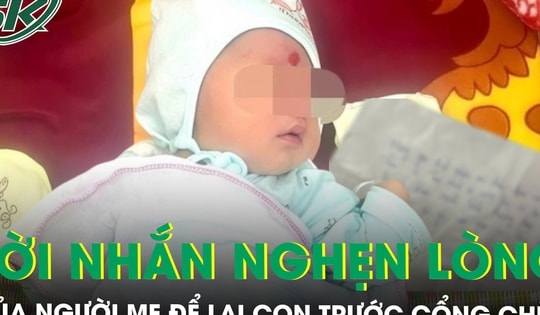 Xót xa lời nhắn của người mẹ để lại con sơ sinh trước cổng chùa 'đừng mang cháu đi đâu'