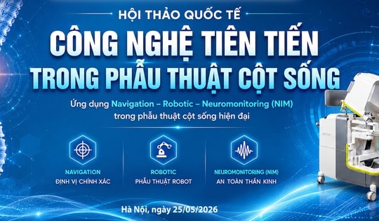 [LIVE]: Hội thảo Quốc tế về Công nghệ tiên tiến trong Phẫu thuật Cột sống