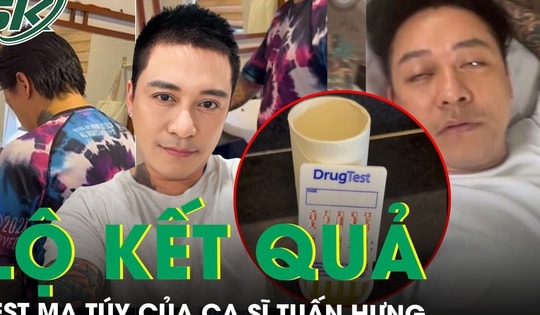 Lộ kết quả test ma túy của ca sĩ Tuấn Hưng sau nhiều hình ảnh mang ‘biểu cảm lạ’ được lan truyền