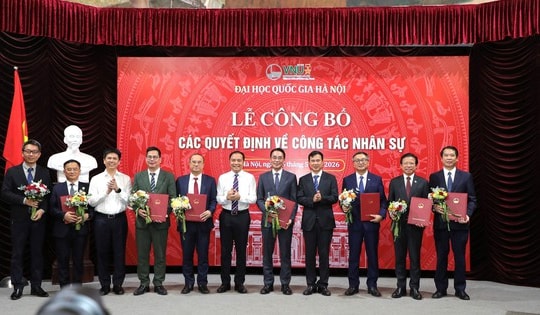 Đại học Quốc gia Hà Nội bổ nhiệm, kiện toàn lãnh đạo nhiều trường thành viên