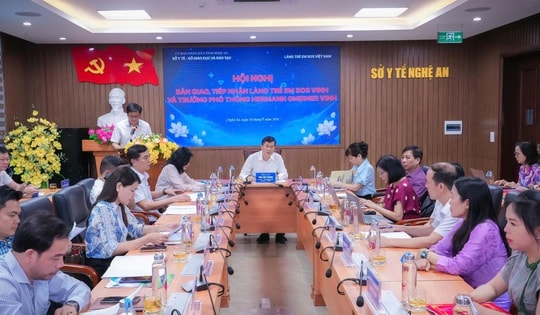 Nghệ An tiếp nhận Làng trẻ em SOS Vinh và Trường Phổ thông Hermann Gmeiner Vinh