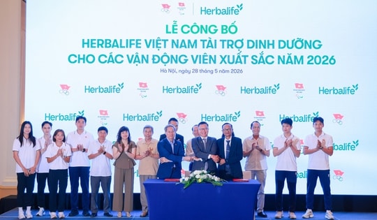 Herbalife tiếp tục đồng hành tài trợ dinh dưỡng cho các vận động viên xuất sắc Việt Nam