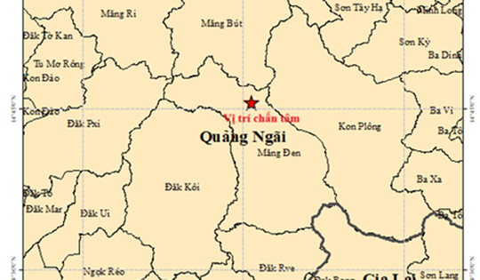 Động đất 3.7 độ gây rung lắc mạnh ở khu du lịch Măng Đen