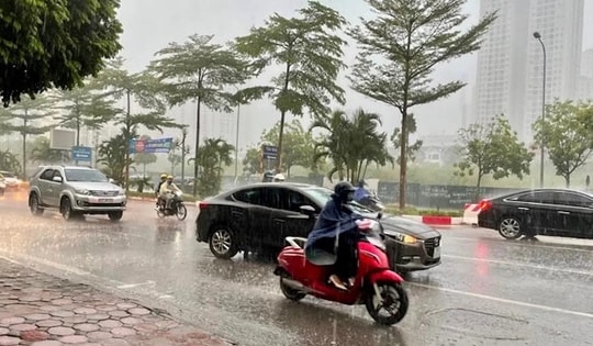 Những khu vực nào có mưa dông chiều nay?