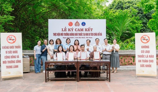 Xây dựng Di tích Quốc gia đặc biệt Chùa Bổ Đà thành mô hình điểm không khói thuốc lá