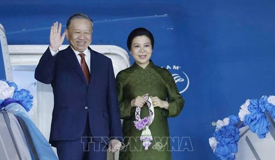 Tổng Bí thư, Chủ tịch nước Tô Lâm và Phu nhân lên đường thăm cấp Nhà nước Cộng hòa Singapore