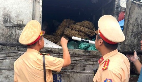 Tài xế ô tô mua hơn 2 tấn tóp mỡ bốc mùi mang đi tiêu thụ