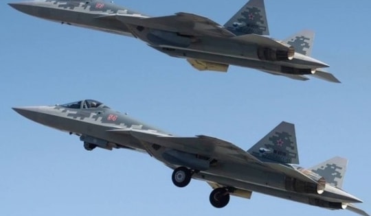 Tiêm kích Su-57 Nga tung hoành trên khắp chiến tuyến Ukraine