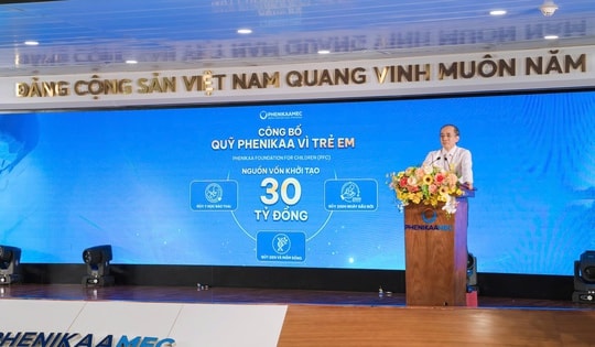 PhenikaaMec thành lập Quỹ 'Phenikaa vì trẻ em' 30 tỷ đồng