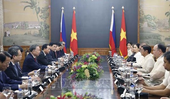 Tổng Bí thư, Chủ tịch nước Tô Lâm và Tổng thống Philippines hội đàm