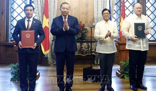 Việt Nam - Philippines nâng cấp quan hệ Đối tác chiến lược tăng cường