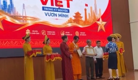 Vì sao ông Nguyễn Tiến Nam từng được trao chứng nhận 'Gương người tốt, việc tốt trong công tác nhân đạo'?