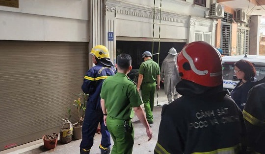 Dập tắt vụ cháy nhà trọ trong ngõ 814 đường Láng