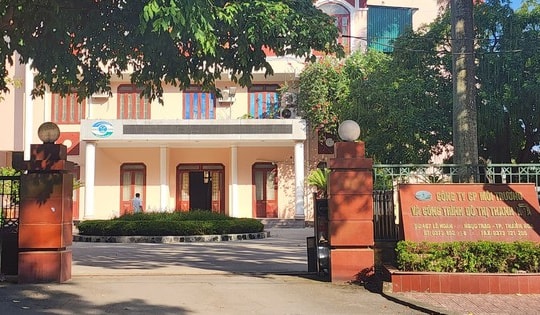 Hàng loạt vi phạm tại Công ty CP Môi trường và Công trình đô thị Thanh Hóa