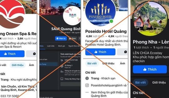 Chọn facebook nhiều lượt người theo dõi nhất để đặt phòng khách sạn vẫn bị lừa
