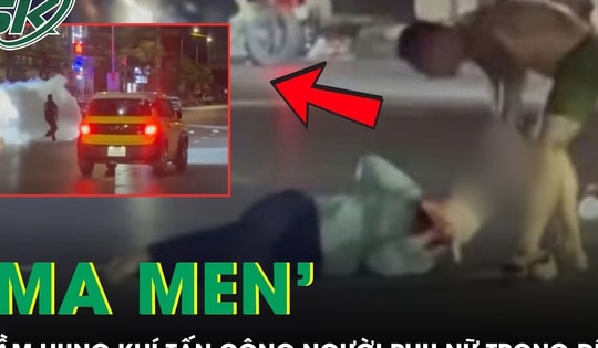 Người phụ nữ bị ‘ma men’ cầm hung khí tấn công trong đêm, cảnh sát phải khống chế khẩn cấp