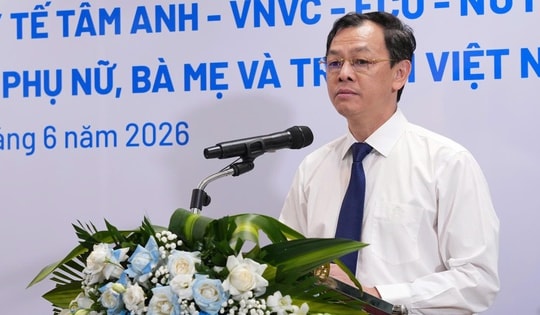 Thứ trưởng Nguyễn Tri Thức: Công tác bà mẹ, trẻ em không chỉ là chăm sóc y tế