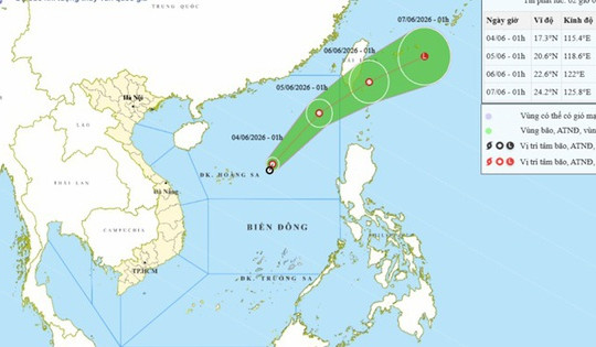 Áp thấp nhiệt đới trên Biển Đông có mạnh lên thành bão những ngày tới?