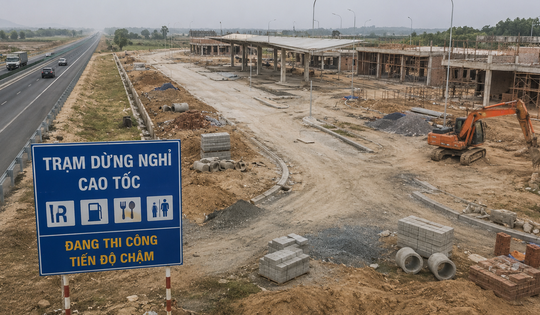 4/5 trạm dừng nghỉ cao tốc do một liên danh đầu tư đang chậm tiến độ