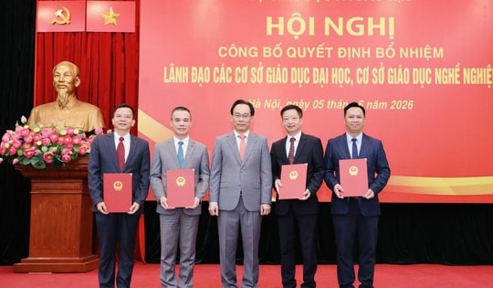 Bộ GD&ĐT bổ nhiệm lãnh đạo 51 cơ sở giáo dục đại học, cơ sở giáo dục nghề nghiệp