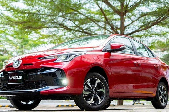 Bảng giá xe Toyota Vios tháng 6/2026 mới nhất