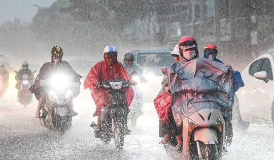 Miền Bắc sắp đón một đợt mưa rất lớn từ đầu tuần tới