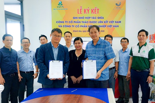 Khánh Hòa liên kết đưa sản phẩm dược liệu sang thị trường Hàn Quốc