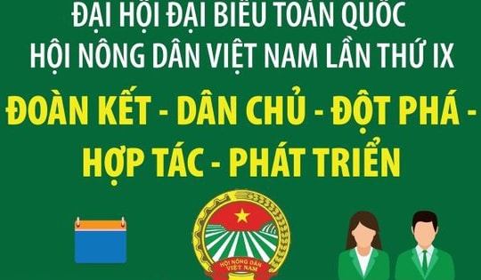 Đại hội đại biểu toàn quốc Hội Nông dân Việt Nam lần thứ IX