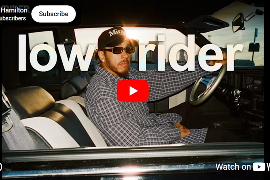 Khi huyền thoại F1 Lewis Hamilton 'đổi gió' với văn hóa độ xe Lowrider
