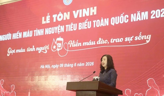 Tôn vinh 100 người hiến máu tiêu biểu toàn quốc: Lan tỏa những câu chuyện đẹp về tình người