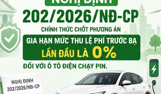 Từ 1/7, loại ô tô điện nào được hưởng chính sách ưu đãi miễn lệ phí trước bạ?