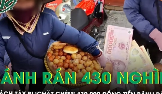 Xác minh vụ khách nước ngoài bị ‘chặt chém’ 430.000 đồng 10 chiếc bánh rán ở phố cổ Hà Nội