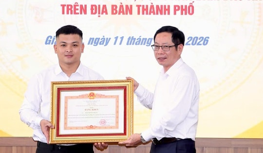 Dũng cảm cứu người, nam thanh niên Hải Phòng được Thủ tướng tặng Bằng khen