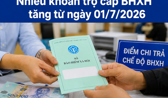 Các nhóm đối tượng đóng BHXH, BHYT theo lương cơ sở mới tăng từ 1/7/2025