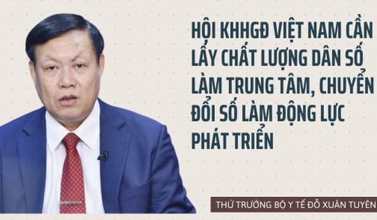 Thứ trưởng Đỗ Xuân Tuyên: "Hội KHHGĐ Việt Nam cần lấy chất lượng dân số làm trung tâm, chuyển đổi số làm động lực phát triển"