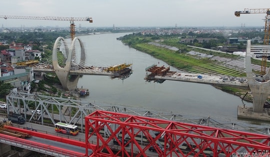 Cầu Đuống cũ trước ngày tháo dỡ