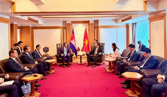 Việt Nam - Campuchia thúc đẩy xây dựng không gian phát triển chung bền vững