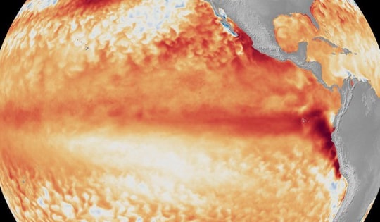 El Nino chính thức xuất hiện và có thể đạt cường độ mạnh nhất lịch sử
