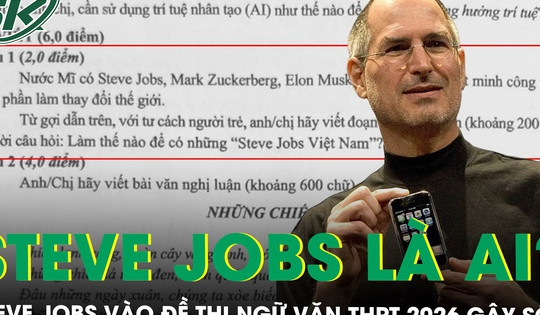 Xuất hiện trong đề thi THPT 2026, Steve Jobs có cuộc đời phi thường thế nào để trở thành huyền thoại?
